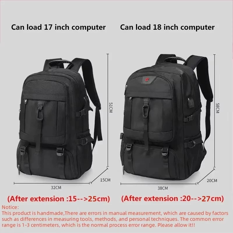 Sac à dos homme avec compartiment à chaussures séparé