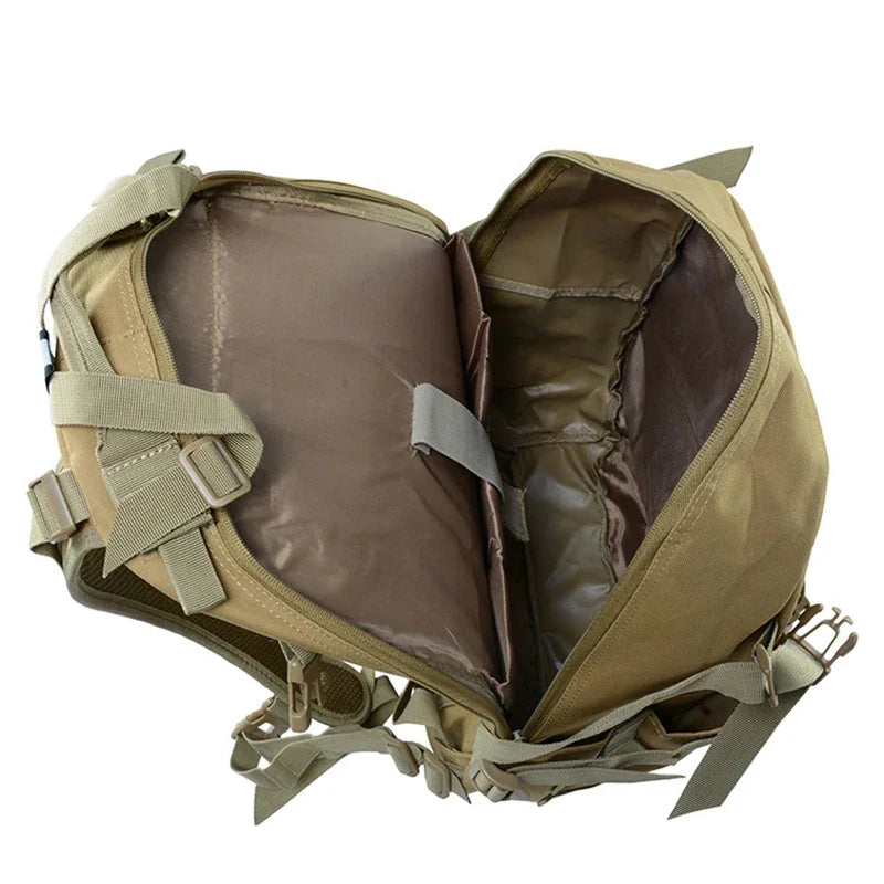 Sac à dos militaire 40L en nylon avec sangles molle