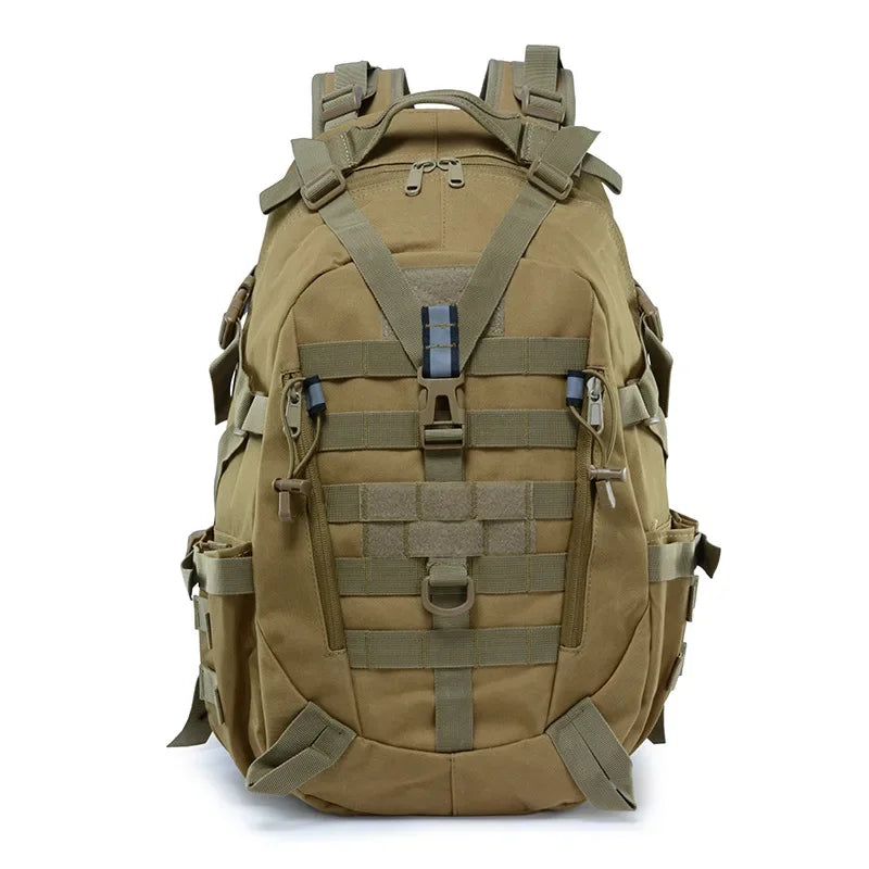 Sac à dos militaire 40L en nylon avec sangles molle