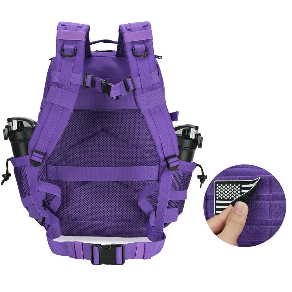 Sac à dos militaire 45L avec porte-gourdes