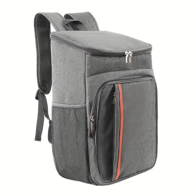 Sac à dos isotherme toile oxford à poche avant