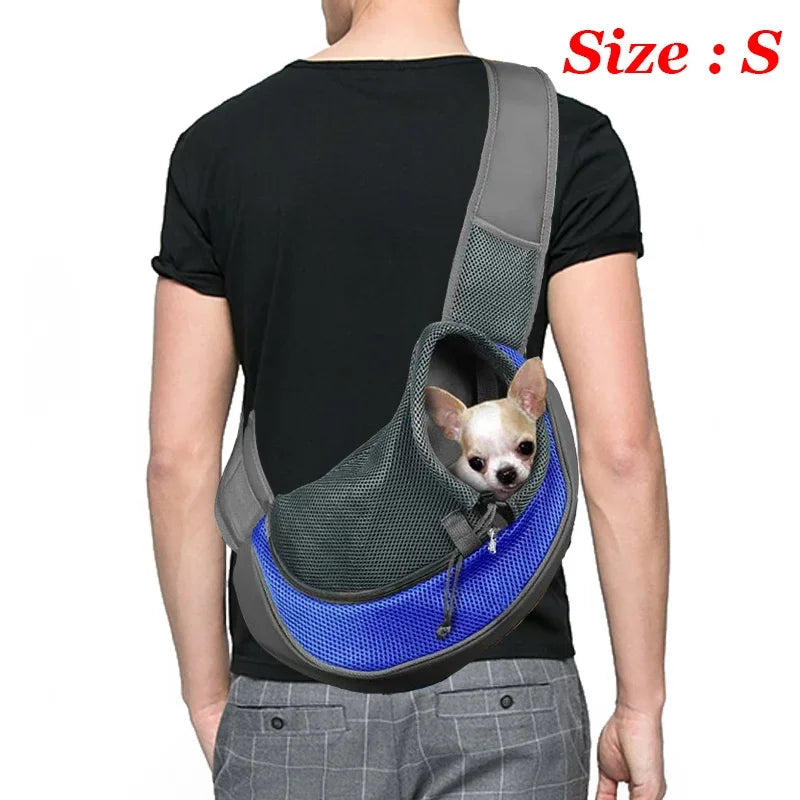 Sac à dos chien et chat en mailles respirantes