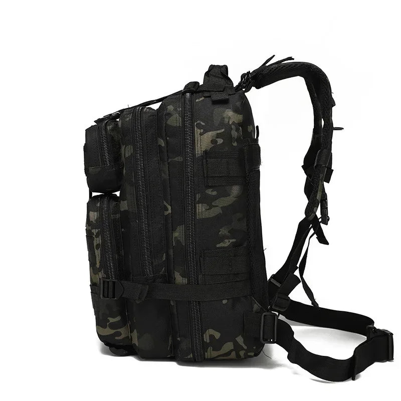 Sac à dos randonnée en toile avec sangles Molle