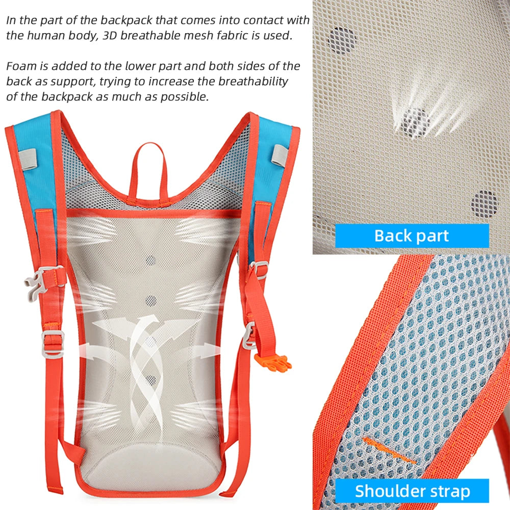 Sac à dos vélo pliable en polyester