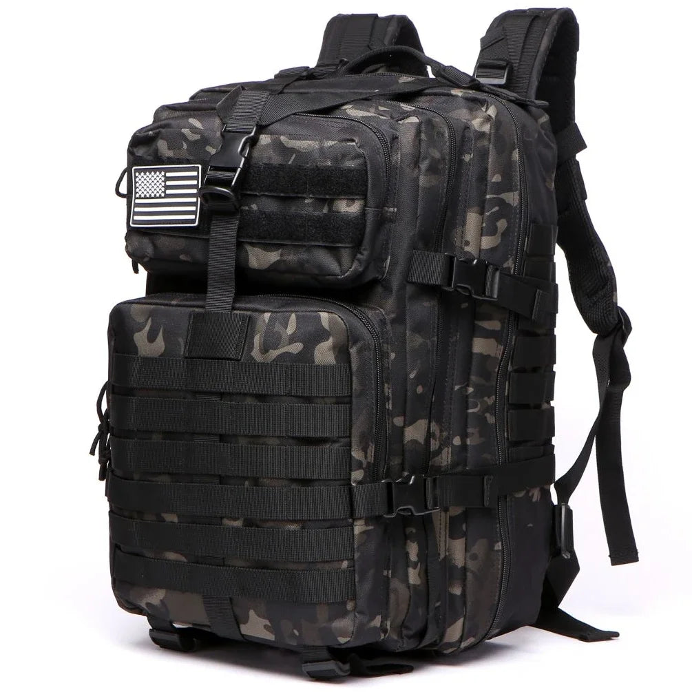 Sac à dos tactique 50L nylon résistant
