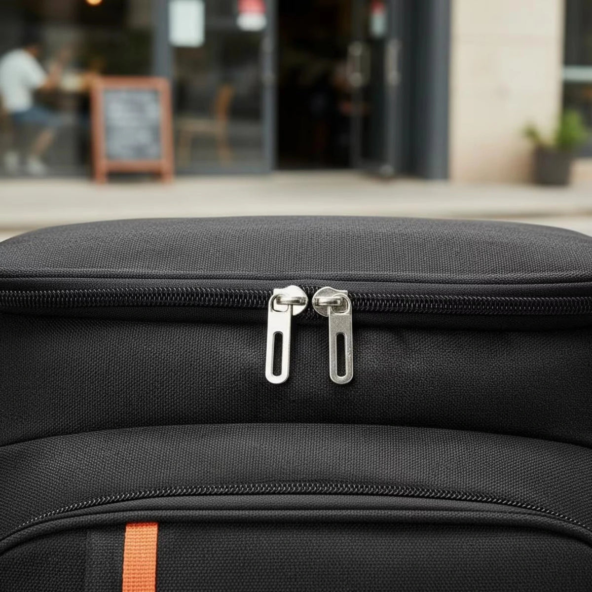 Sac à dos isotherme en nylon noir