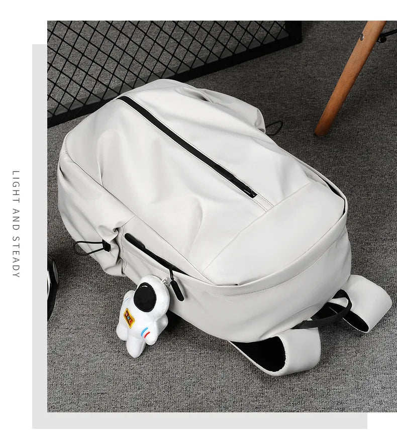 Sac à dos femme en toile avec compartiment ordinateur