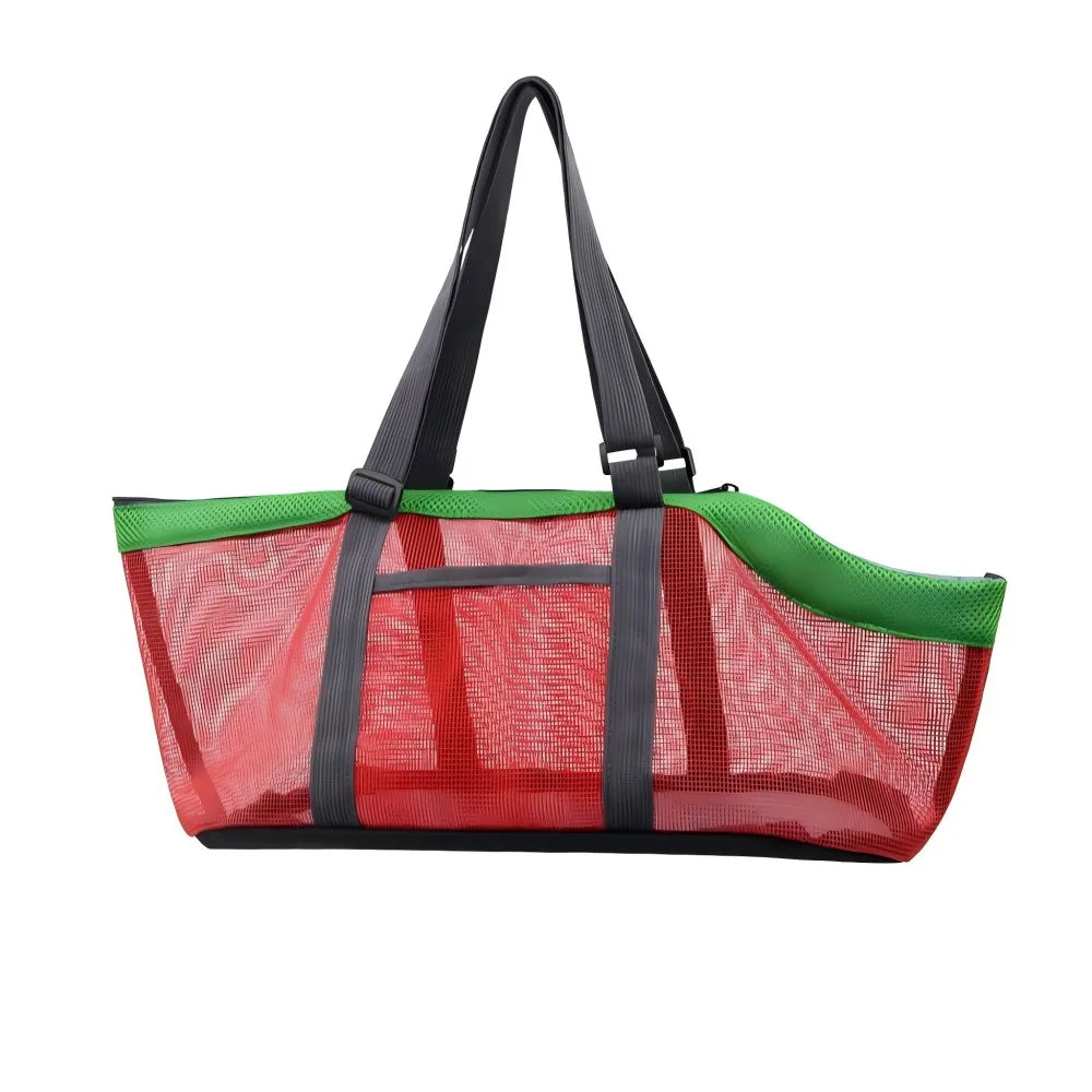 Sac de transport pour chat et petit chien en filet respirant
