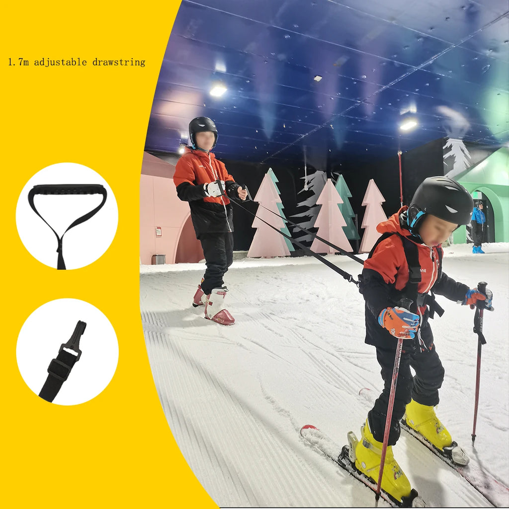 Sac à dos ski enfant avec harnais de sécurité