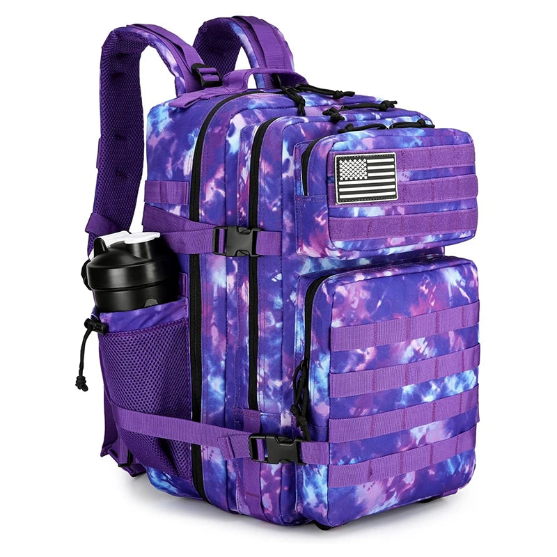 Sac à dos militaire 45L avec porte-gourdes