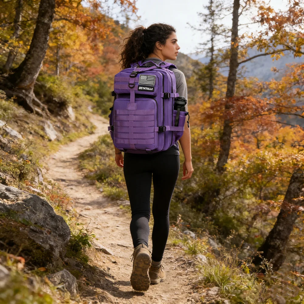 Sac à dos militaire 45L avec porte-gourdes