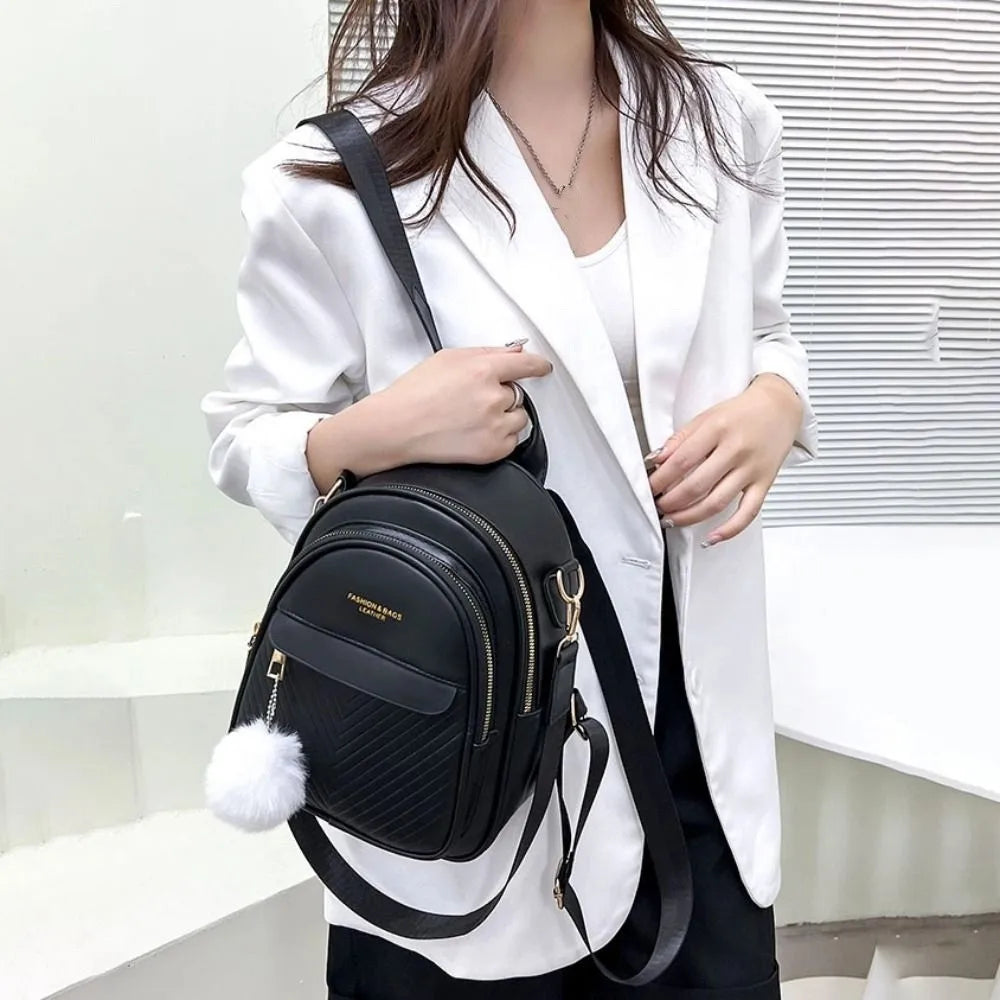 Mini sac à dos femme en similicuir