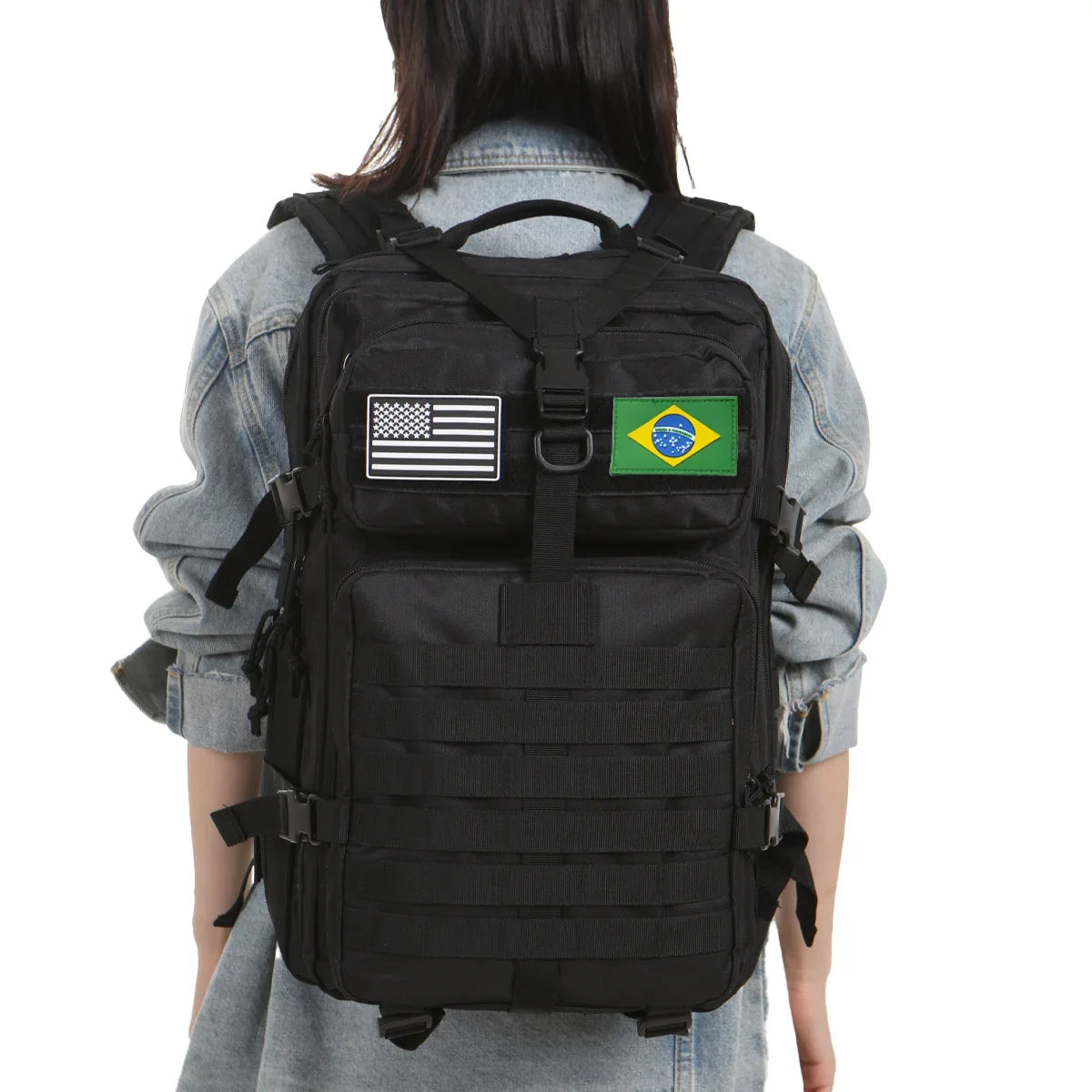 Sac à dos tactique 50L nylon résistant
