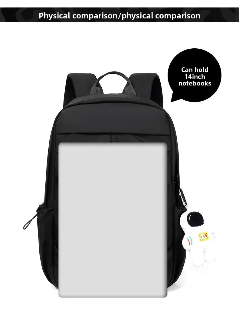 Sac à dos femme en toile avec compartiment ordinateur
