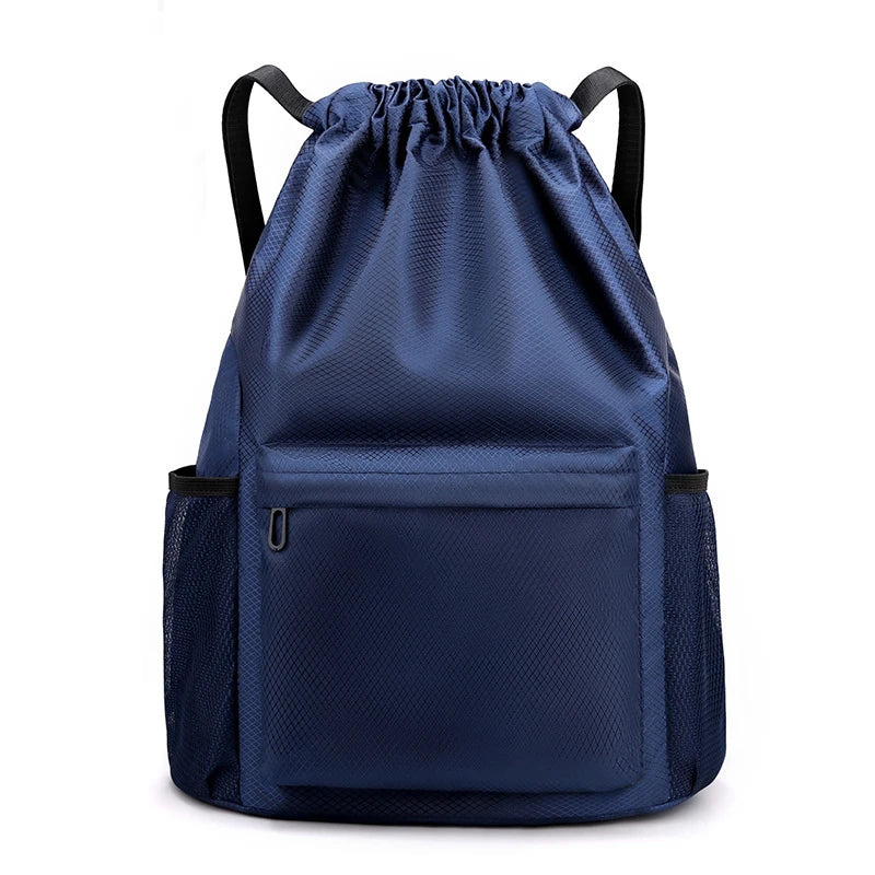 Sac à dos sport à cordon avec poche de séparation humide/sec
