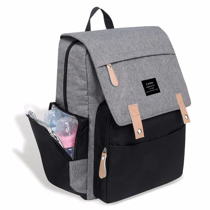 Sac à dos à langer grande capacité