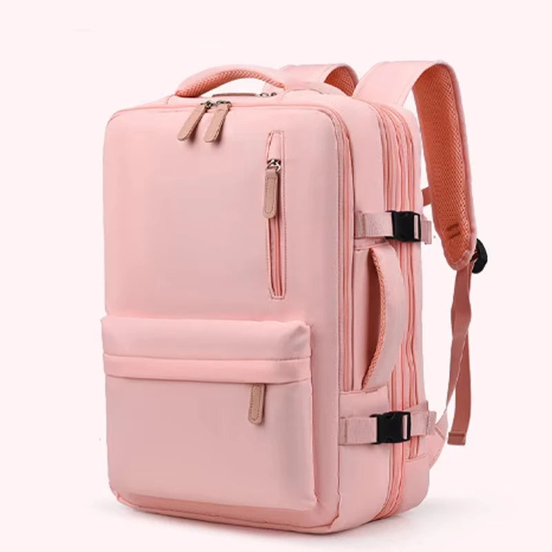 Sac à dos cabine femme 45x35x20 avec compartiment ordinateur