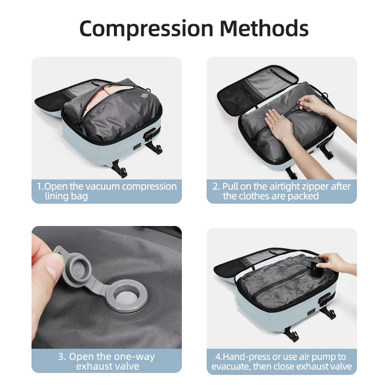 Sac à dos cabine 42x30x15 avec port USB