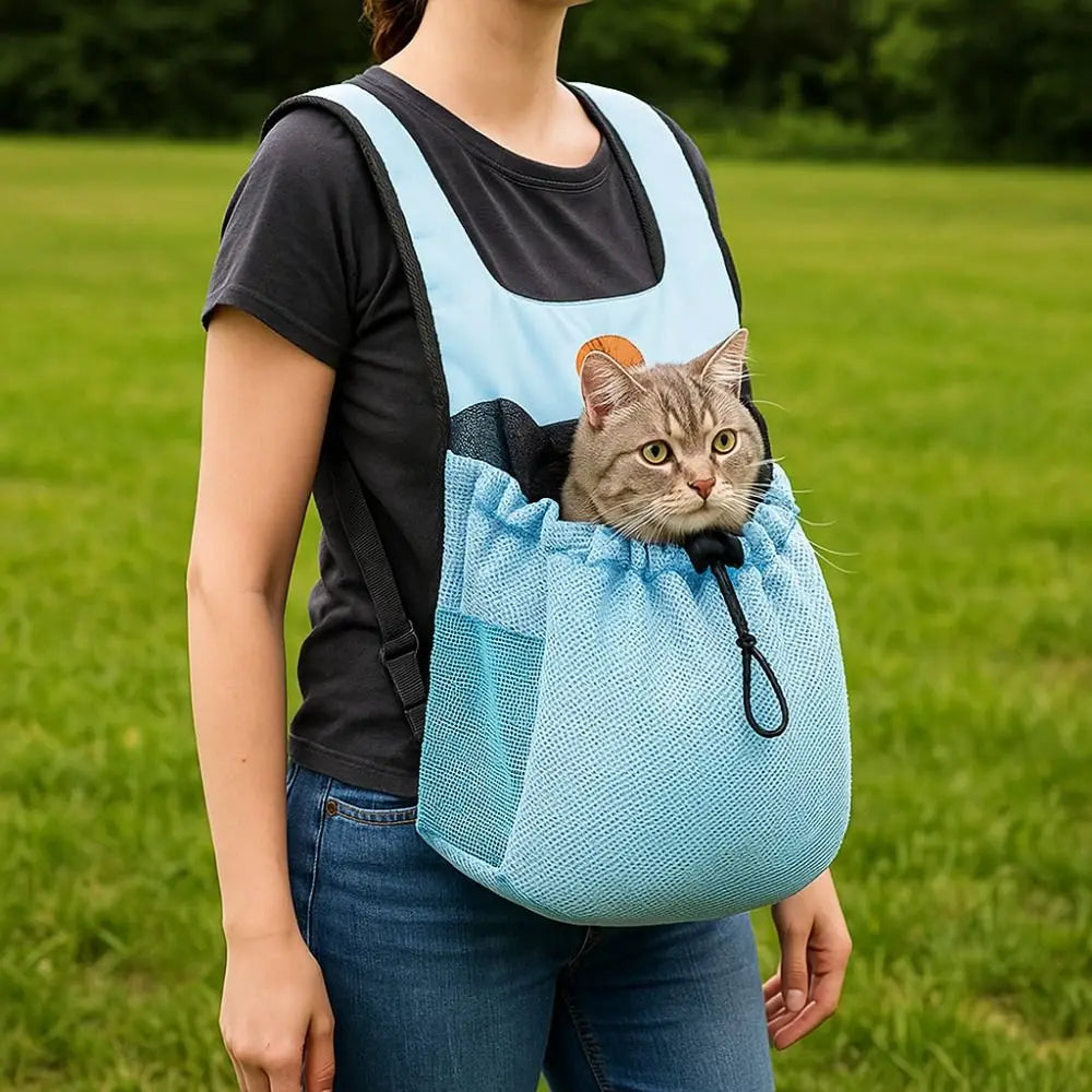 Sac à dos chien pour races moyennes en polyester