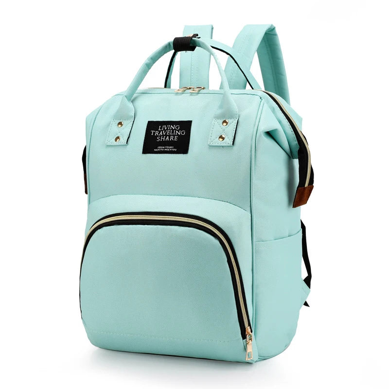 Sac à dos à langer avec poche isotherme biberons