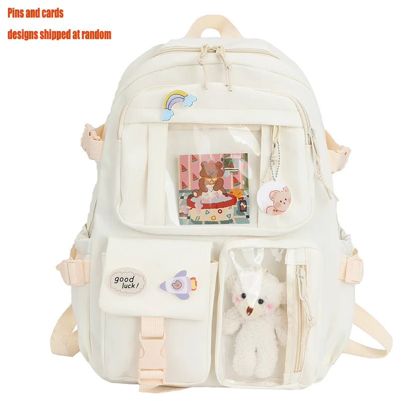 Sac à dos femme en nylon avec compartiment ordinateur