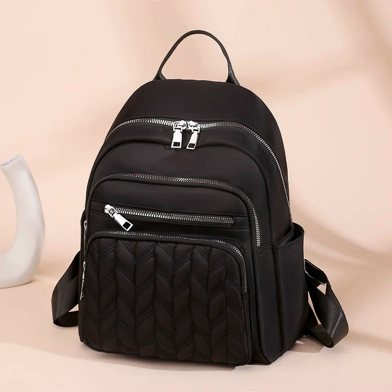 Sac à dos femme en nylon matelassé