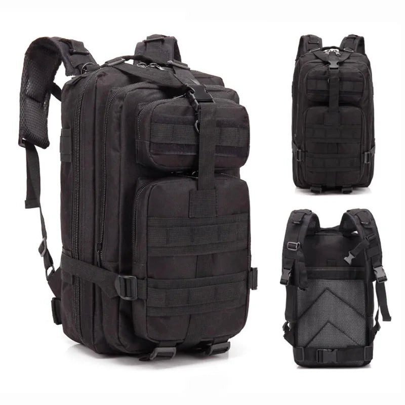 Sac à dos militaire 20-25L en nylon camouflage
