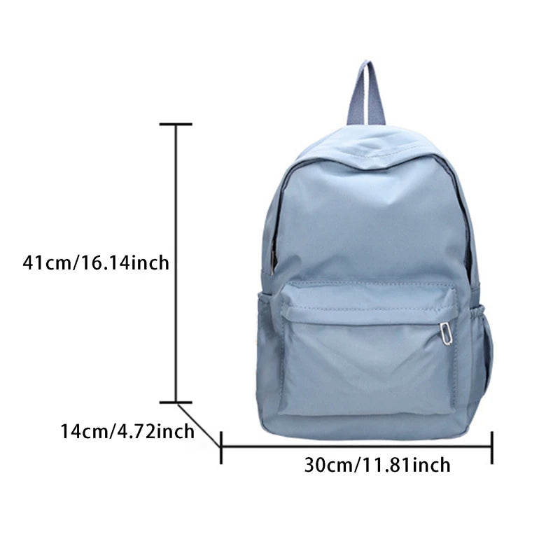 Sac à dos femme en nylon 28x11x38 cm