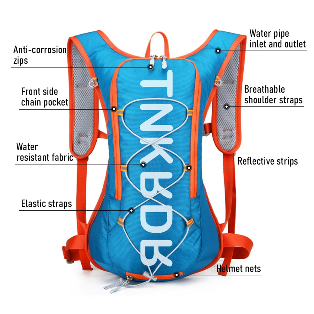 Sac à dos vélo 12L avec poche à eau
