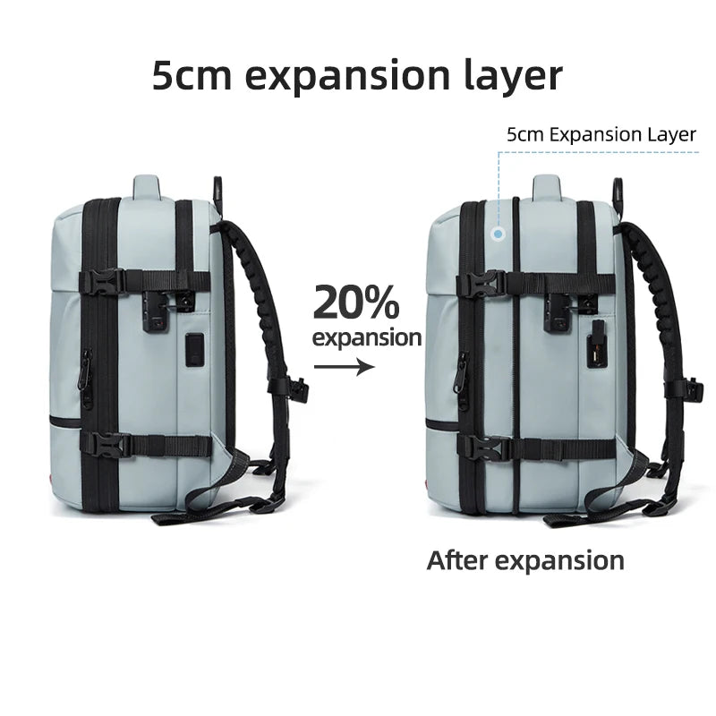 Sac à dos cabine 42x30x15 avec port USB