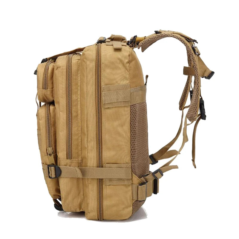 Sac à dos militaire 20-25L en nylon camouflage