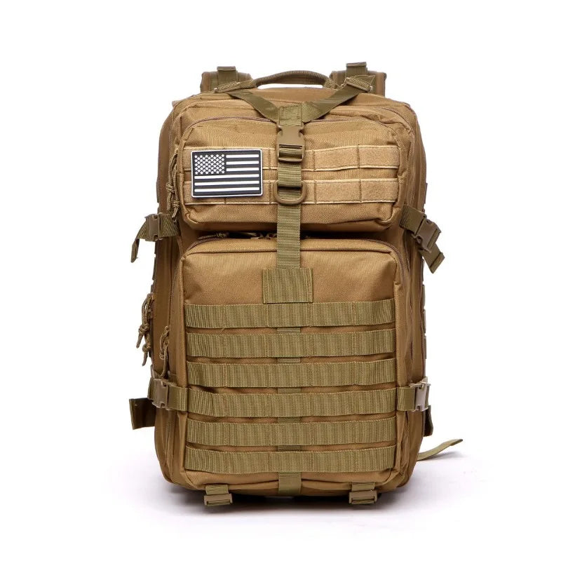 Sac à dos tactique 50L nylon résistant