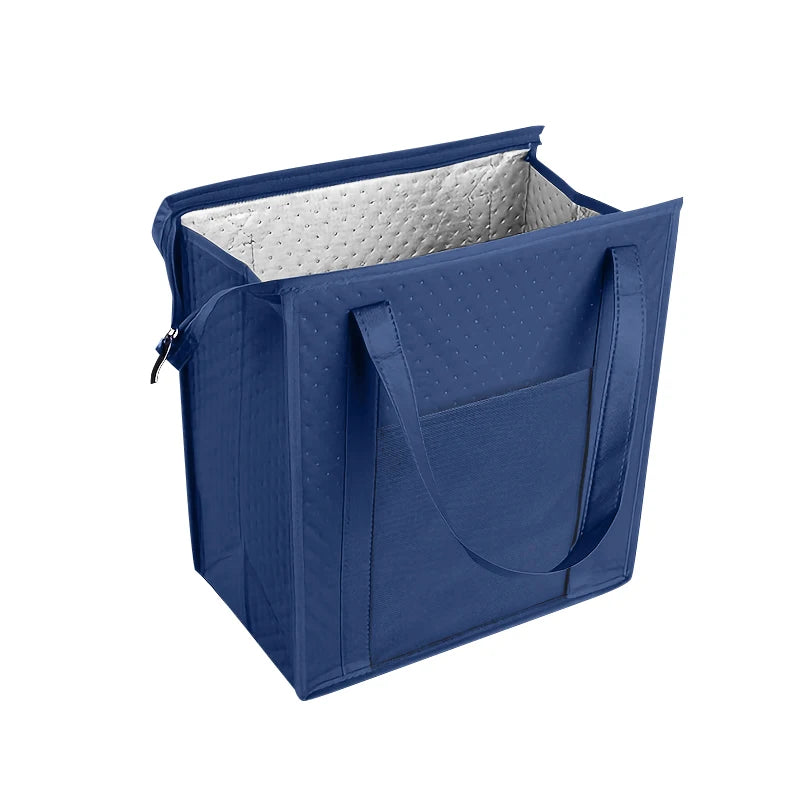 Sac isotherme à poignées en tissu non tissé