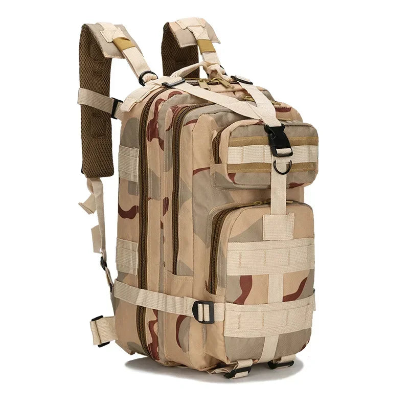Sac à dos randonnée en toile avec sangles Molle