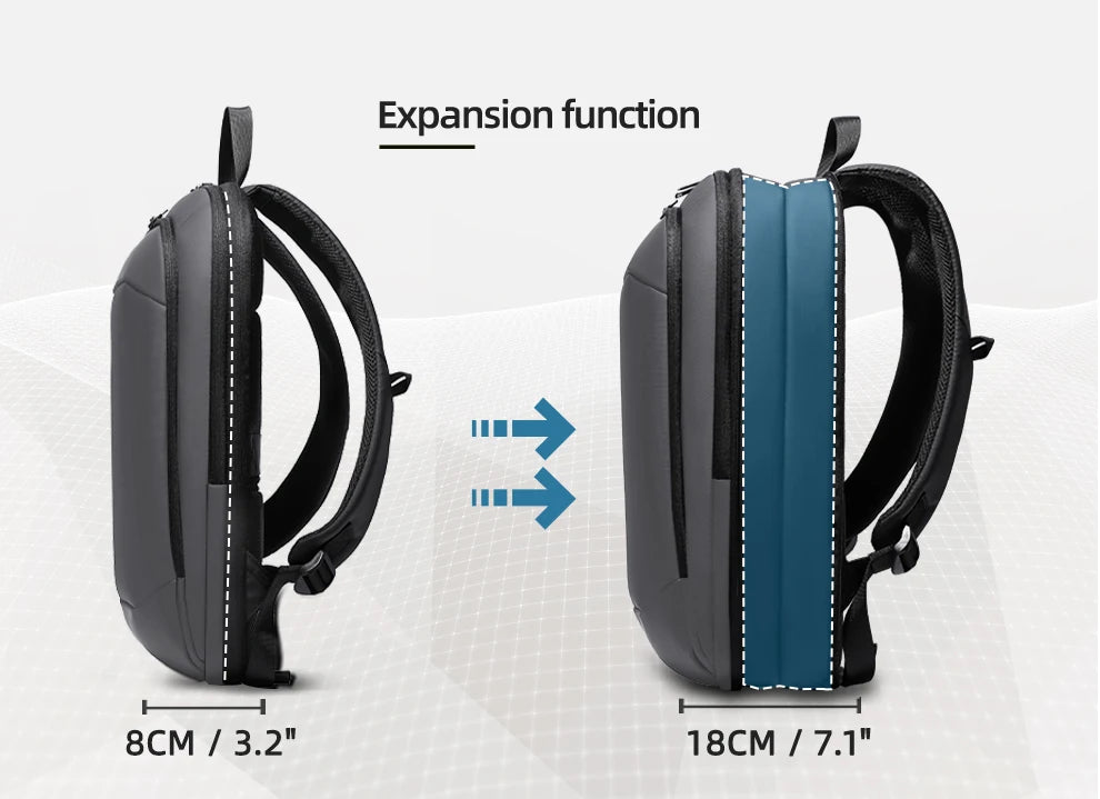 Sac à dos ordinateur portable 17 pouces avec port USB