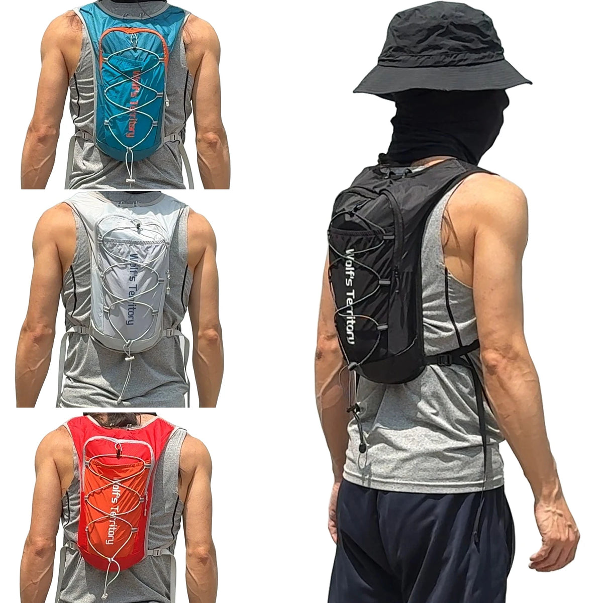 Sac à dos trail compatible poche à eau