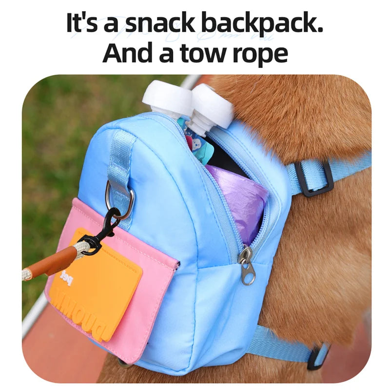 Sac à dos chien pour petites races jusqu'à 15 kg
