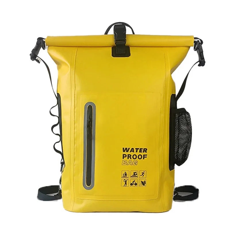 Sac à dos étanche 30L en PVC avec fermeture enroulement