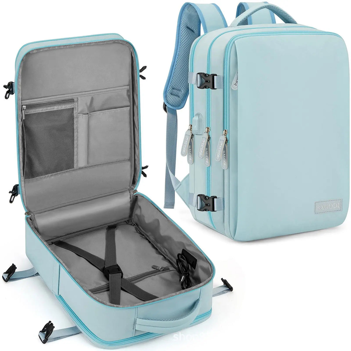 Sac à dos cabine 45x30x20 pour ordinateur portable