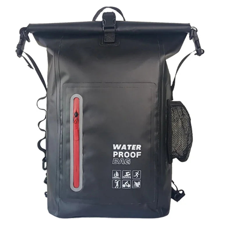 Sac à dos étanche 30L en PVC avec fermeture enroulement