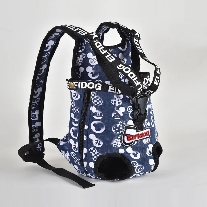Sac à dos chien en nylon et oxford pour petites races