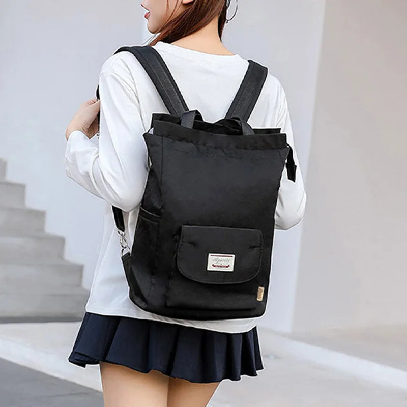 Sac à dos femme pour ordinateur en nylon
