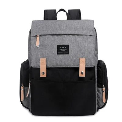 Sac à dos à langer grande capacité