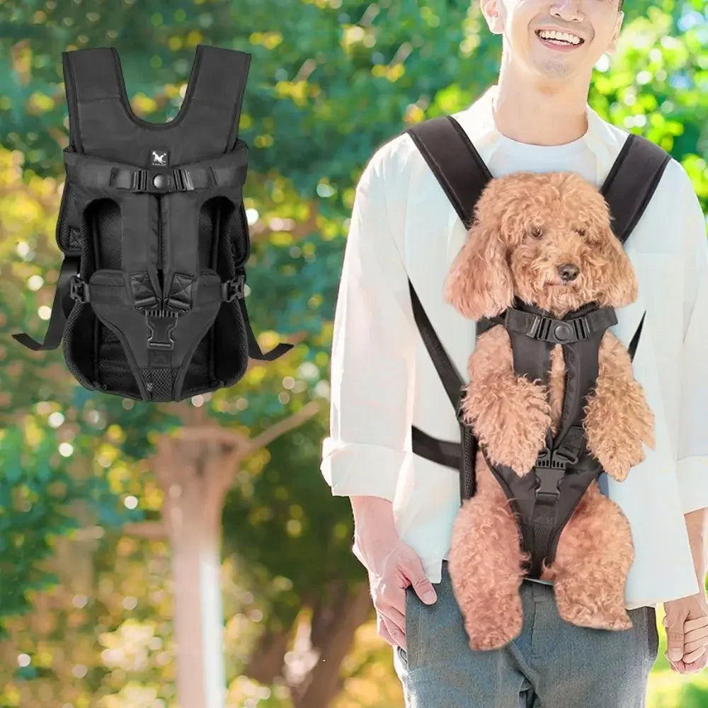 Sac à dos chien pour petits chiens avec mailles aérées