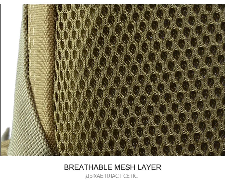 Sac à dos militaire 40L en nylon avec sangles molle