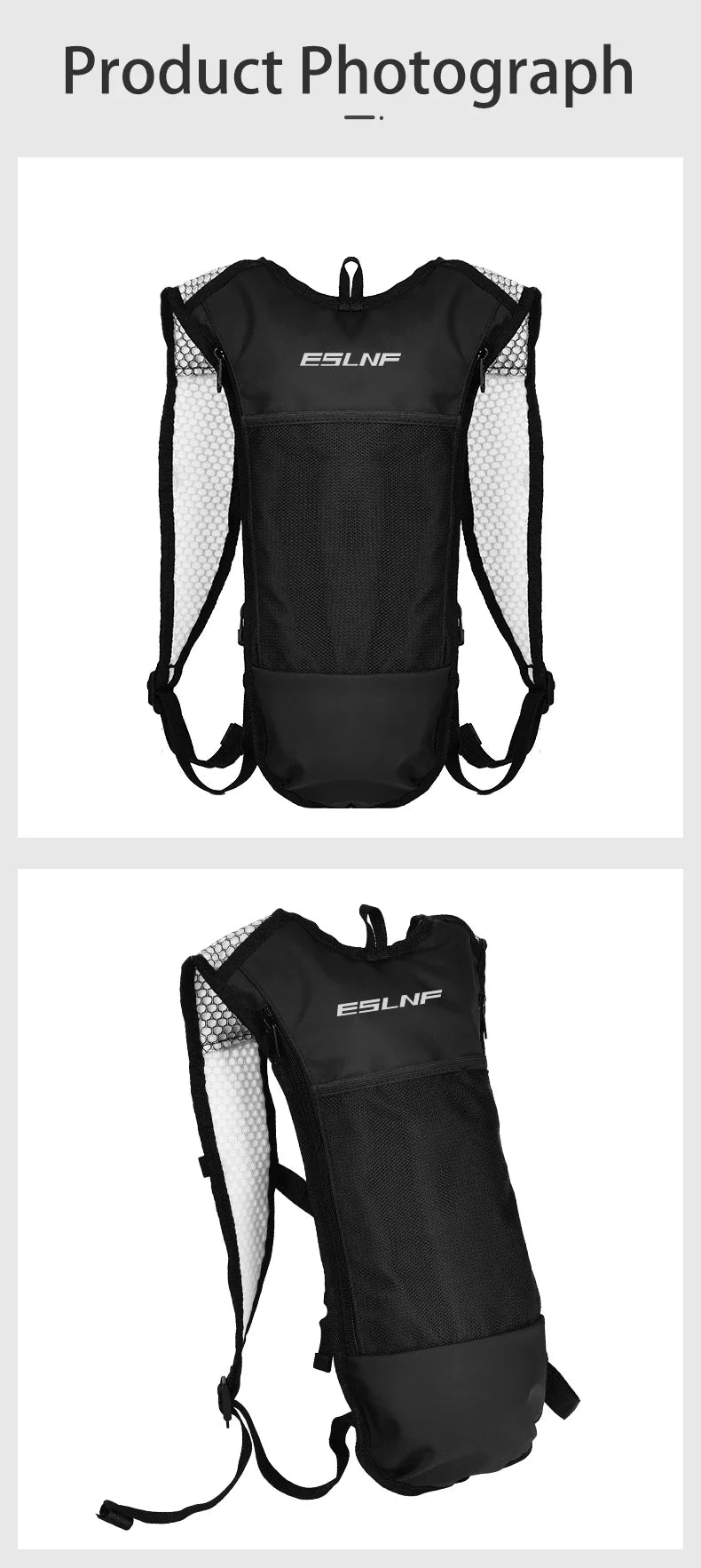 Sac à dos running avec poche à eau