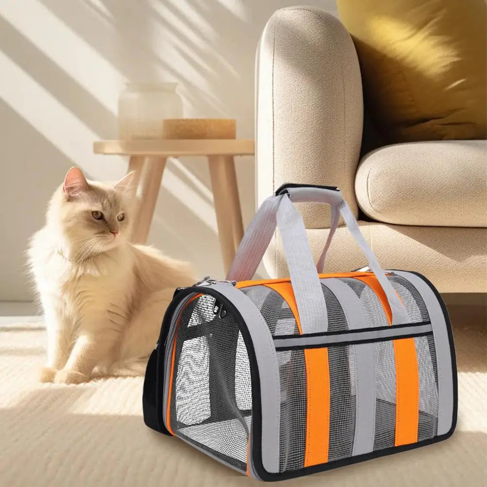Sac de transport chat et chien en nylon, petites races
