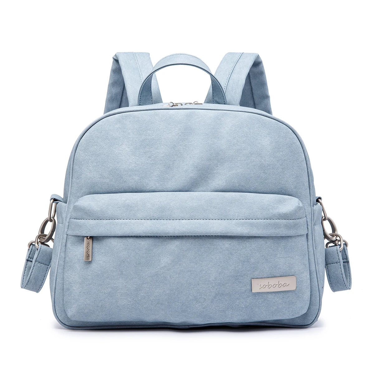 Sac à dos à langer en PU/PVC