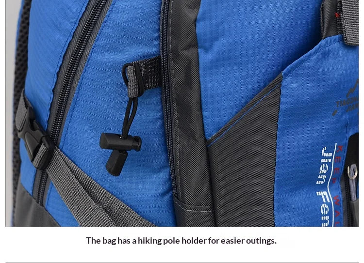 Sac à dos randonnée 40L en toile Oxford