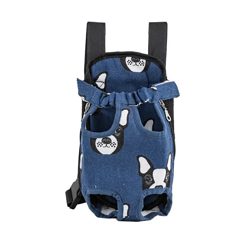 Porte-animal ventral pour chat et petit chien